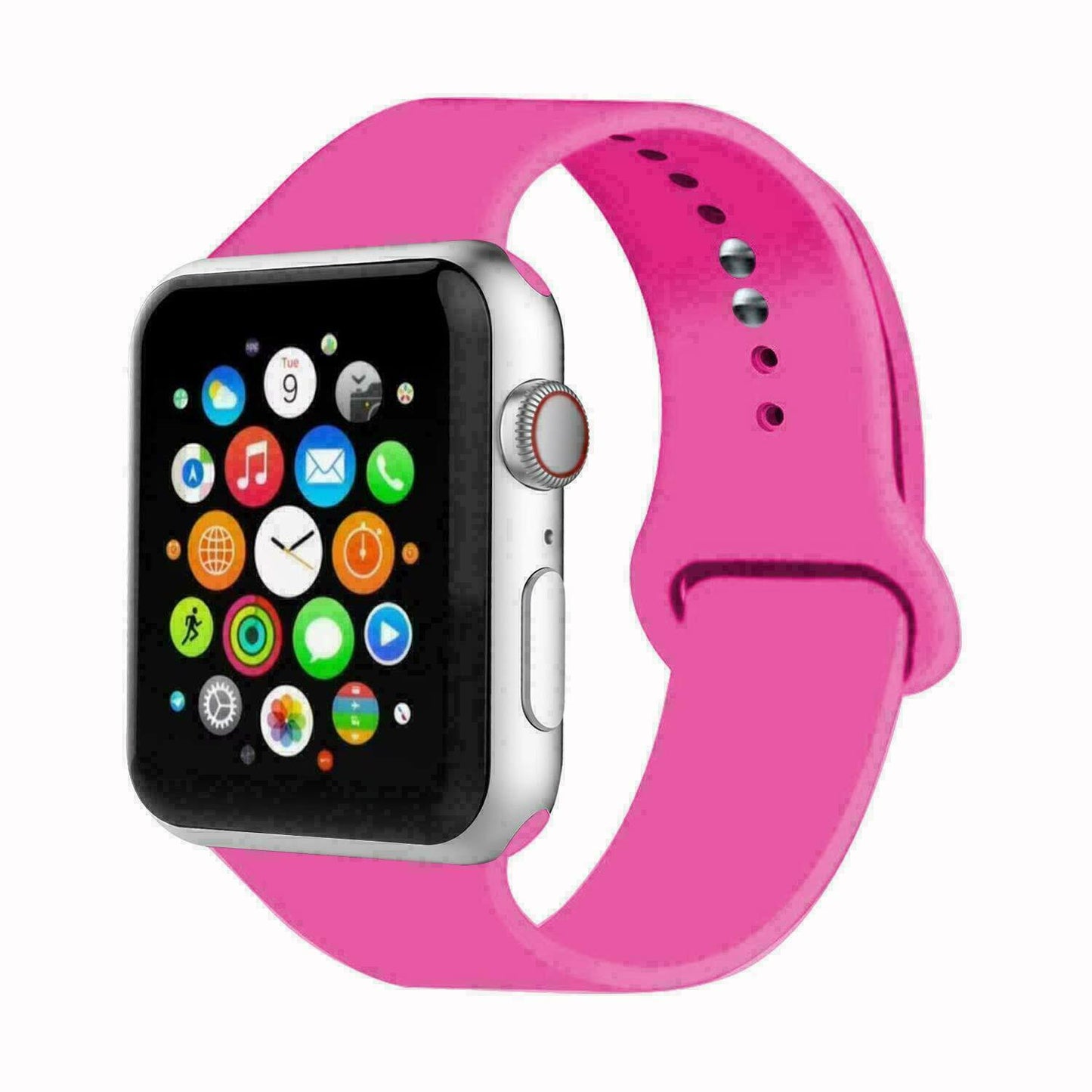 Apple Watch Silikon Sport Armband 38 40 41 42 Serie 1 -10