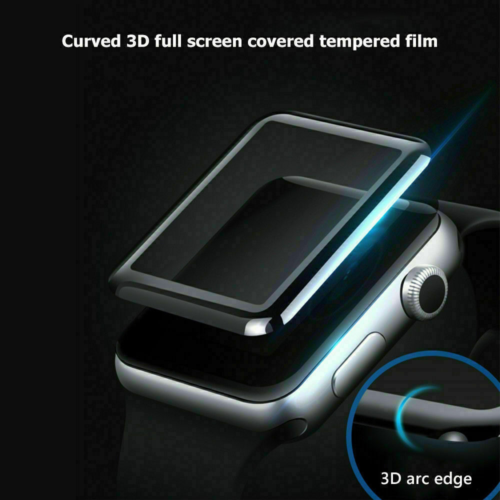 3D Apple Watch Serie 1 2 3 Panzerfolie 42 mm