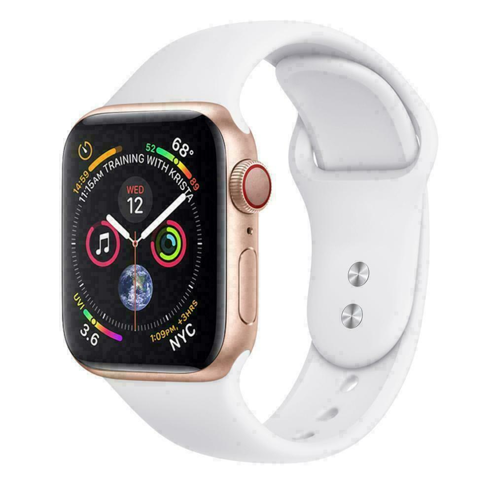 Apple Watch Silikon Sport Armband 38 40 41 42 Serie 1 -10
