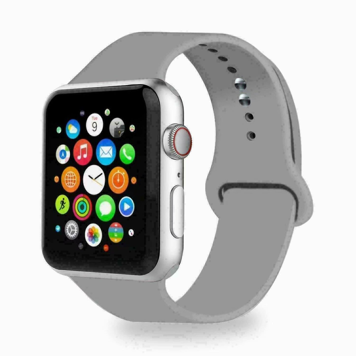 Apple Watch Silikon Sport Armband 38 40 41 42 Serie 1 -10