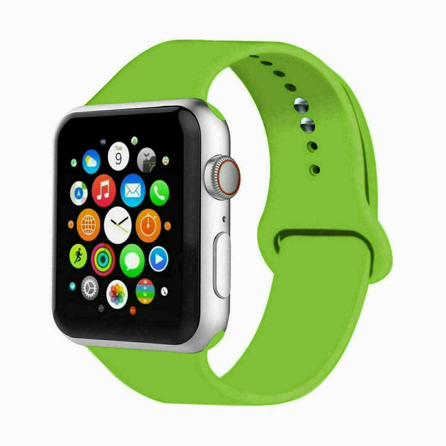 Apple Watch Silikon Sport Armband 38 40 41 42 Serie 1 -10