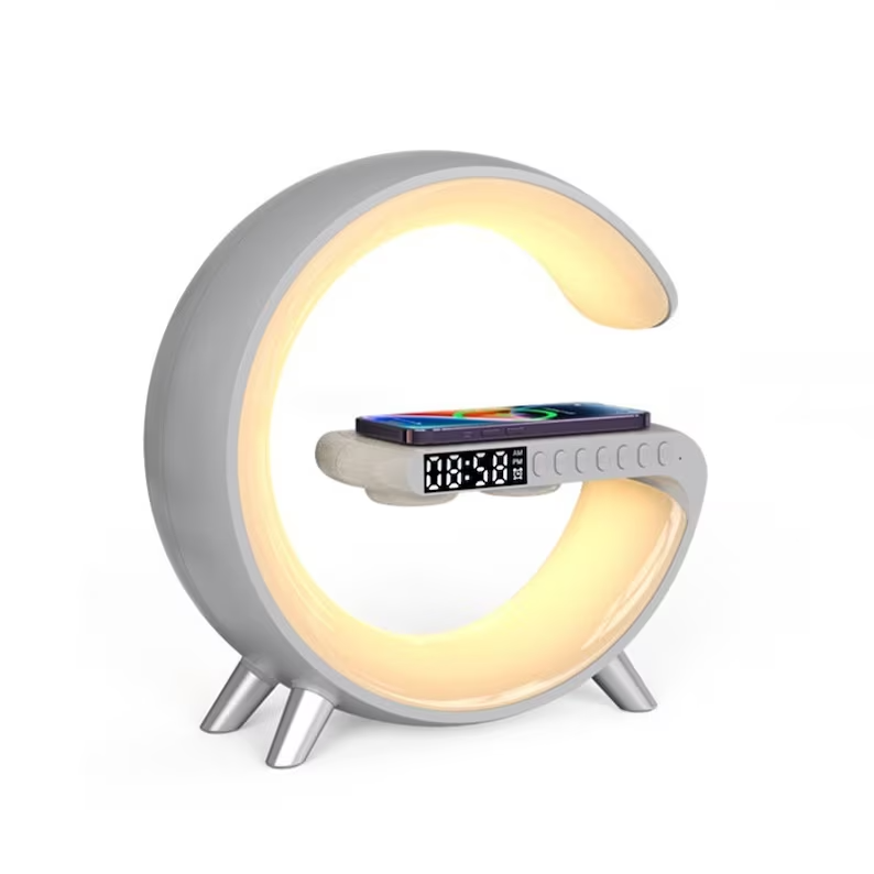 LED MagSafe Ladestation | Atmosphärenlampe | Bluetooth, Audio, Wecker (kabellos)