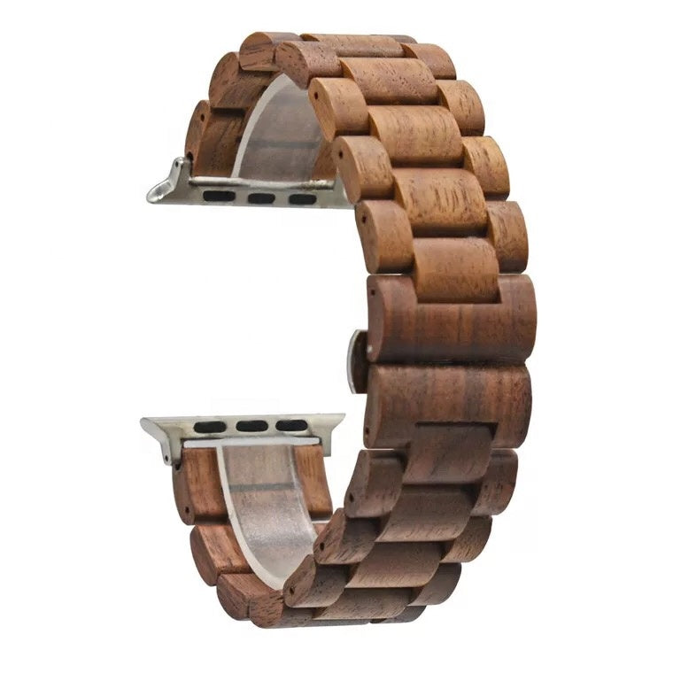 Apfelboos Apple Watch Echt Holz Armband