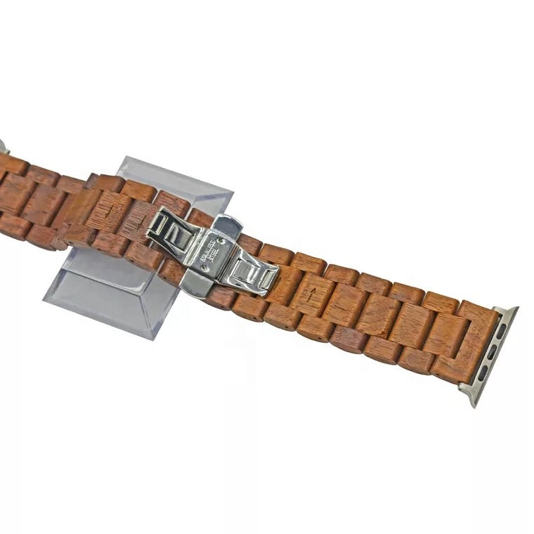 Apfelboos Apple Watch Echt Holz Armband