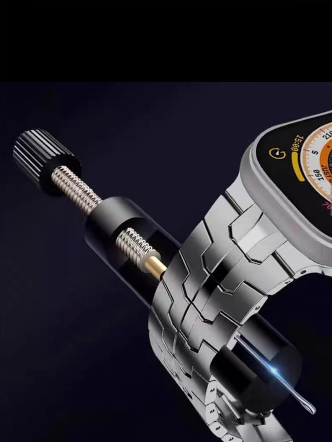 Apfelboos Apple Watch Echt Titan Ersatzarmband