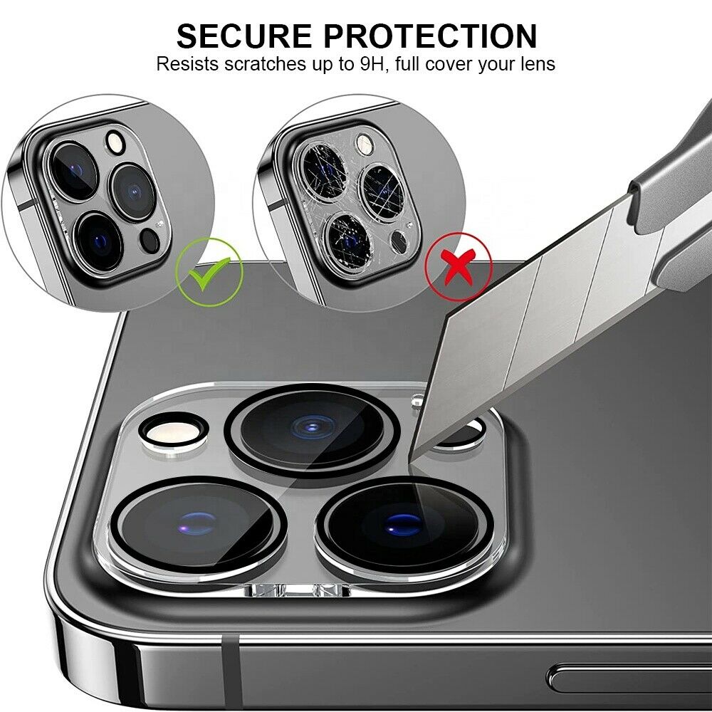 2x iPhone 13 Pro Max Kamera Schutz Panzerfolie