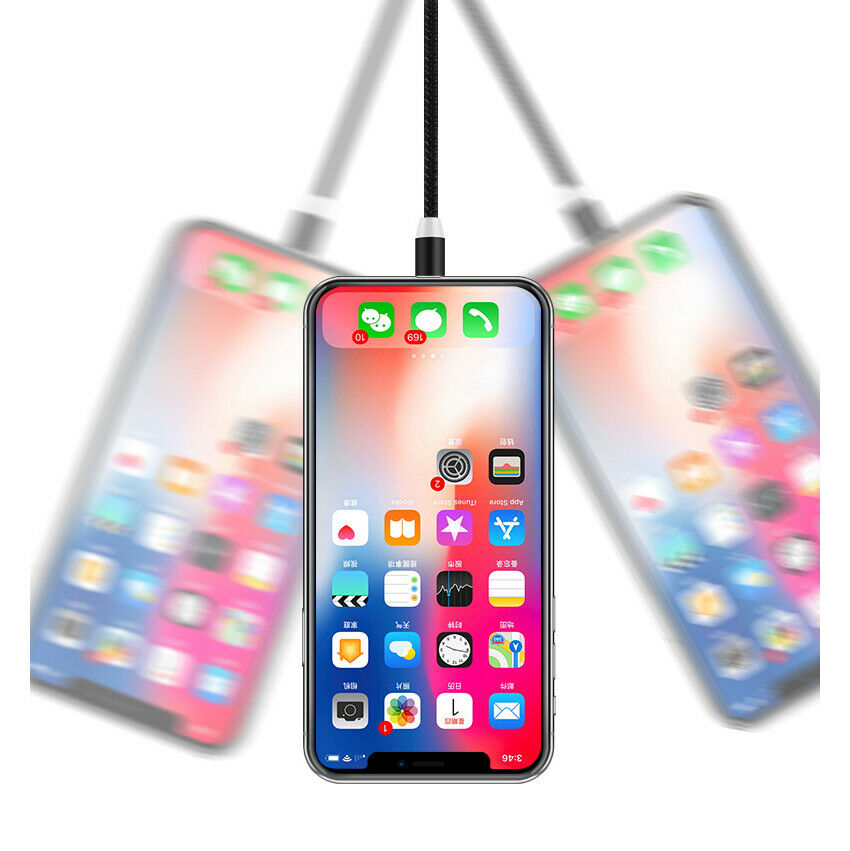 3 in1 Ladekabel Magnet iPhone Samsung