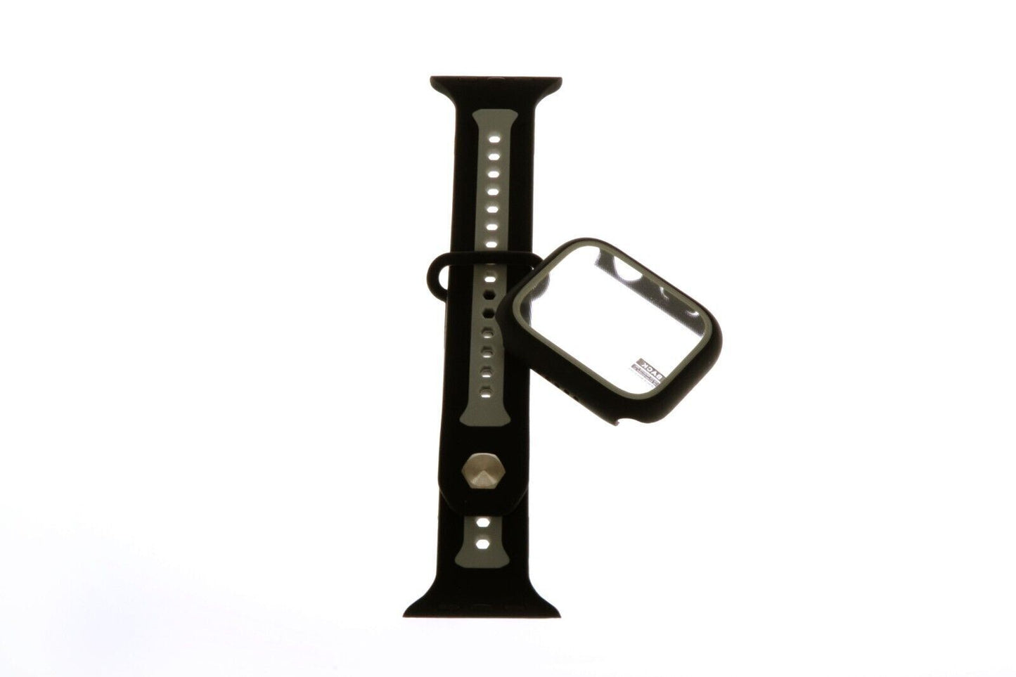 Apple Watch Silikon Sport Armband inkl. Case Bumper Hülle 42 44 45 mm