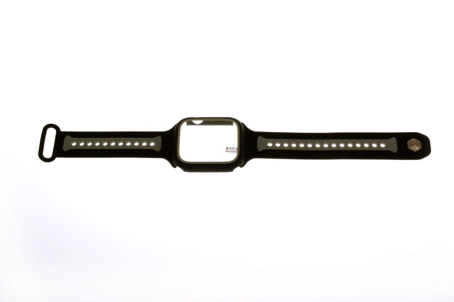 Apple Watch Silikon Sport Armband inkl. Case Bumper Hülle 42 44 45 mm