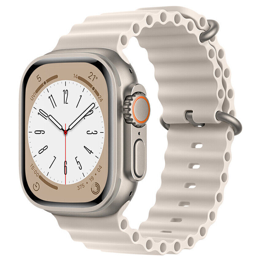 Silikon Sport Armband OCEAN LOOP für Apple Watch Ultra / Ultra2 49mm