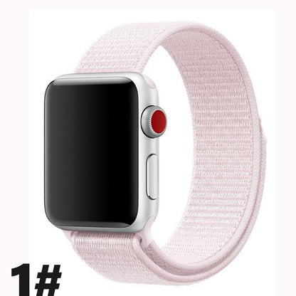 Nylon Sport Loop Armband für Apple Watch 38 40 41 42 Serie 1 - 10