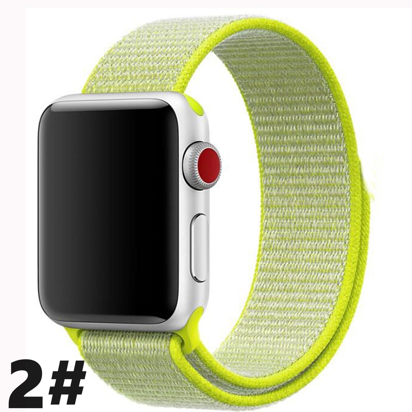 Nylon Sport Loop Armband für Apple Watch 38 40 41 42 Serie 1 - 10