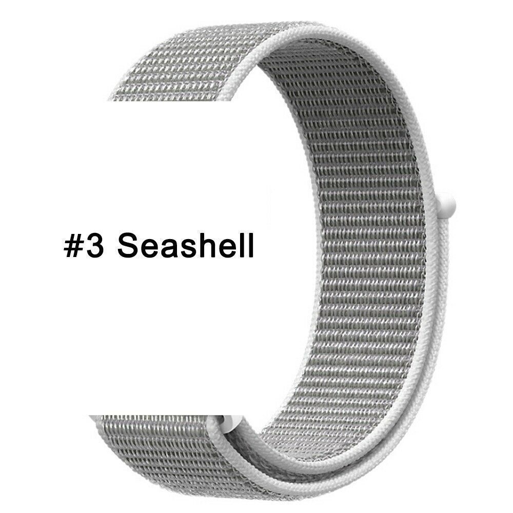 Nylon Sport Loop Armband für Apple Watch 38 40 41 42 Serie 1 - 10