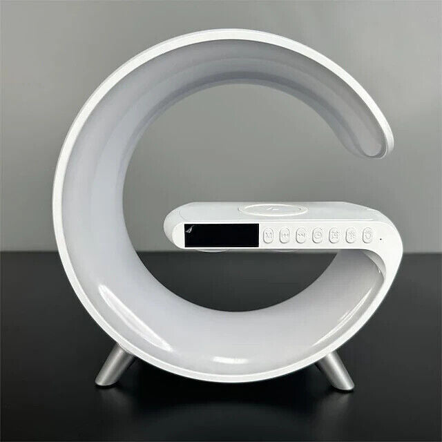 LED MagSafe Ladestation | Atmosphärenlampe | Bluetooth, Audio, Wecker (kabellos)