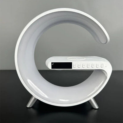 LED MagSafe Ladestation | Atmosphärenlampe | Bluetooth, Audio, Wecker (kabellos)
