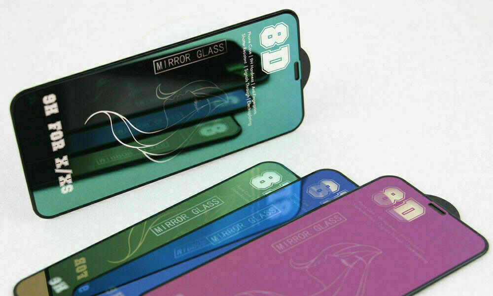 3D Panzer Schutzglas Spiegeleffekt iPhone 11 Pro Max Schutzglas