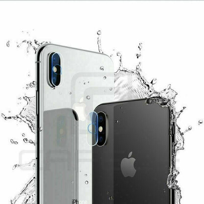 Schutzhülle iPhone X, XS, XR, XS Max + 2x Panzerfolie & Kameraglas