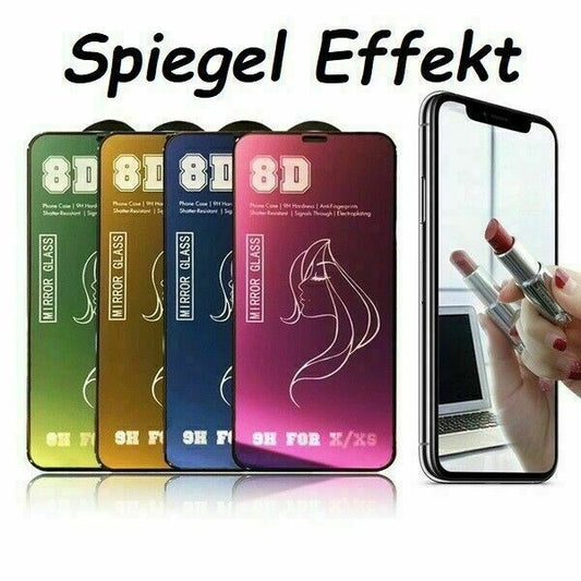 3D Panzer Schutzglas Spiegeleffekt iPhone 11 Pro Max Schutzglas