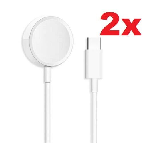 2x Magnetisches Ladekabel USB C Ladegerät für Apple Watch