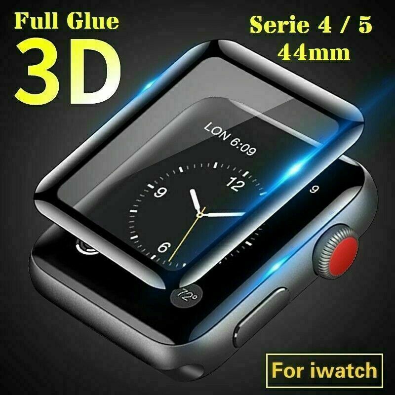 3D Apple Watch Serie 4 / 5 / 6 / für 44 mm Panzerfolie