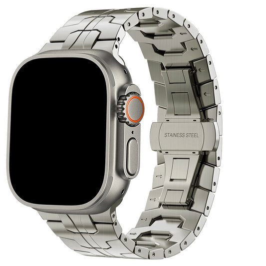 Apfelboos Apple Watch Echt Titan Ersatzarmband