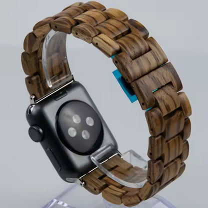 Apfelboos Apple Watch Echt Holz Armband