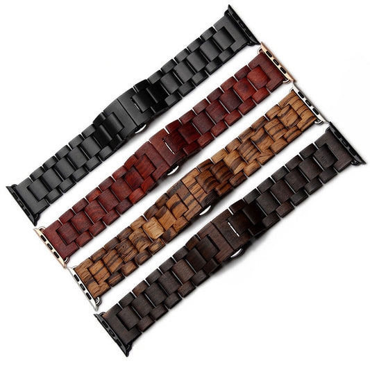 Apfelboos Apple Watch Echt Holz Armband