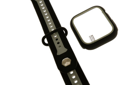 Apple Watch Silikon Sport Armband inkl. Case Bumper Hülle 38 40 41 mm