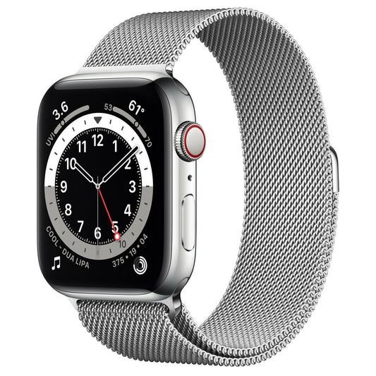 Apfelboos Apple Watch Armband Milanaise Edelstahl Loop