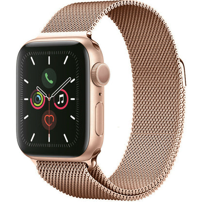 Apple Watch Armband Milanaise Edelstahl 42 44 45 46 Serie 1 - 10