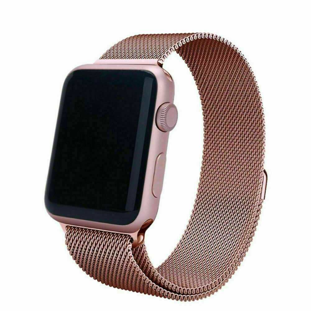 Apple Watch Armband Milanaise Edelstahl 38 40 41 42 Serie 1 - 10
