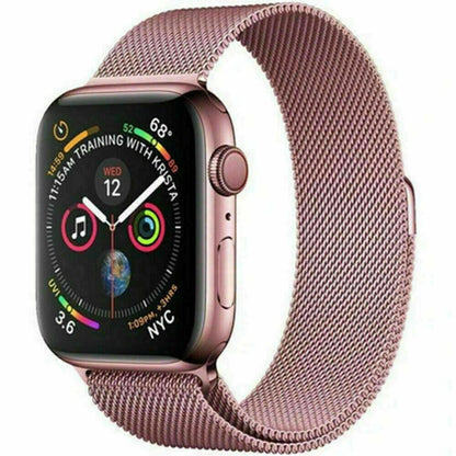 Apple Watch Armband Milanaise Edelstahl 42 44 45 46 Serie 1 - 10