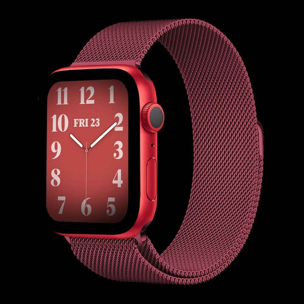 Apple Watch Armband Milanaise Edelstahl 38 40 41 42 Serie 1 - 10