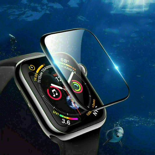 3D Apple Watch Series 7 / 41 mm Panzerfolie Schutz Glas Displayschutz