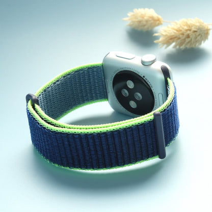 Nylon Sport Loop Armband für Apple Watch 42 44 45 46 Serie 1 -10