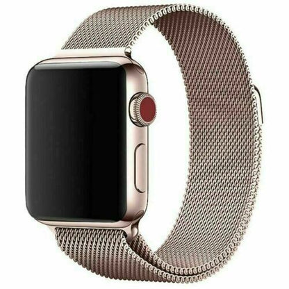 Apple Watch Armband Milanaise Edelstahl 42 44 45 46 Serie 1 - 10